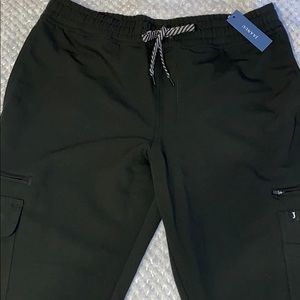 Jaanuu Men's Short-length Slim-Fit Cargo Pant